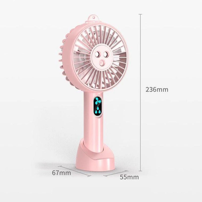 Portable Fan Water Mist Maker Mini Cooler Usb Small Fan Cooling Face Fan Sprayer Steamer Water Cooler USB Fan Cooler Mini Fan